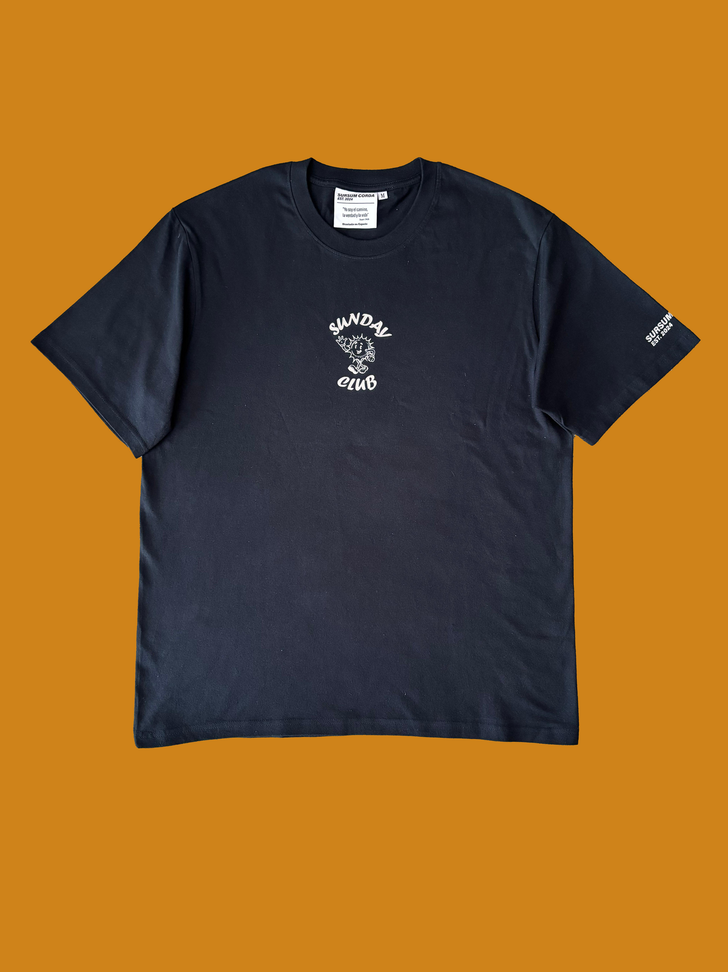 Drop 002- Camiseta Oversized "Sunday Club" Azul