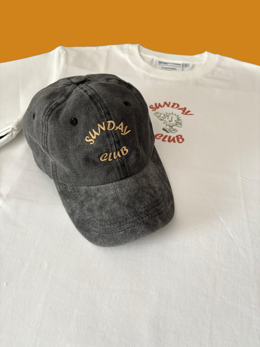 Drop 002- Gorra "Sunday Club" Gris
