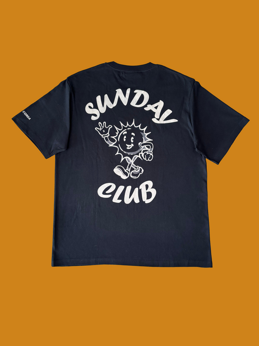 Drop 002- Camiseta Oversized "Sunday Club" Azul